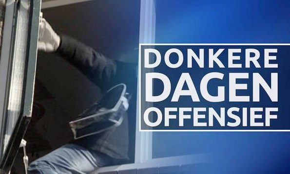 Donkere Dagen Offensief tegen criminelen: helpt u mee?